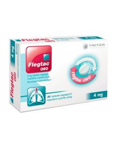 Flegtac ORO, 4 mg, tabl.uleg.rozp.w j.ustn., 20 szt