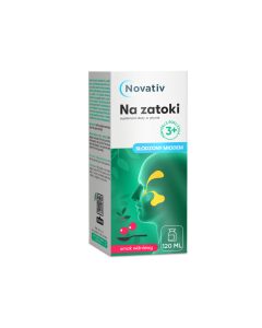 Novativ Na zatoki, płyn, 120 ml