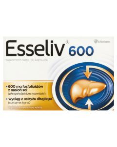 Esseliv 600, kaps., 50 szt