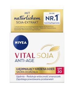 Nivea Vital Soja Anti-Age, krem,ujedrn.,na dzien, 50 ml