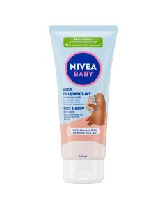Nivea Baby, krem, pielegn.do twarzy,ciala, 100 ml
