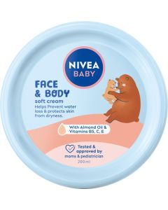 Nivea Baby, krem, pielegn.do twarzy,ciala, 200ml