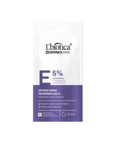 L'biotica Dermomask, intensywnie regenerująca maska z witaminą E, 8ml