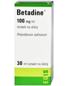 Betadine, 10%, roztwór na skórę, 30 ml