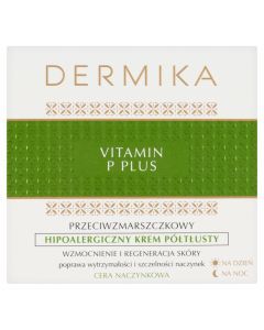 Dermika Vitamina P Plus,krem,p/zmar.,hipoalerg,potlusty,50ml