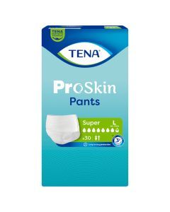 Tena Pants ProSkin Super, majtki, chlonne,L,30szt(793640)
