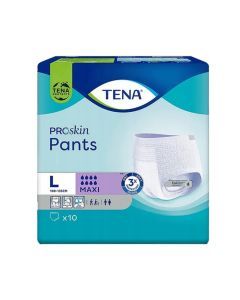 Tena Pants ProSkin Maxi, majtki chłonne, rozmiar L, 10 szt.