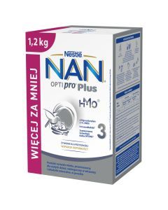 Mleko Nan Optipro Plus 3 HMO, prosz.,1200 g