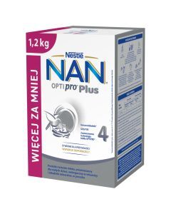 Mleko Nan Optipro Plus 4, prosz.,1,2 kg