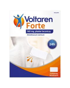 Voltaren Forte, 140 mg, plaster leczniczy, 5 szt.
