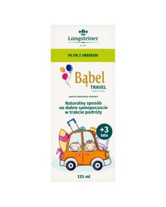 Bąbel Travel, płyn z imbirem, 125 ml