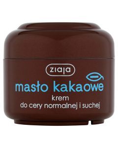 Ziaja Masło Kakaowe, krem, skóra normalna i sucha, 50 ml