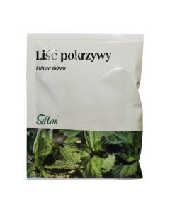 Liść pokrzywy, zioło pojedyncze, 50 g (Flos)