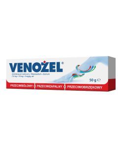 Venożel, 50 g, żel