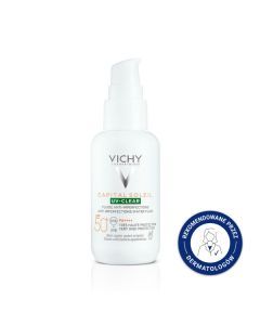 Vichy Capital Soleil,fluid,p/niedoskonalosciom,SPF50+, 40 ml