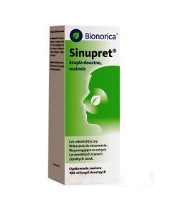 Sinupret, krople, 100 ml