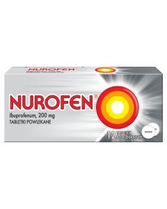 Nurofen, 200 mg, tabletki powlekane, 12 szt.