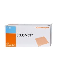 Jelonet, jałowy opatrunek parafinowy, 5 cm x 5 cm, 50 szt.