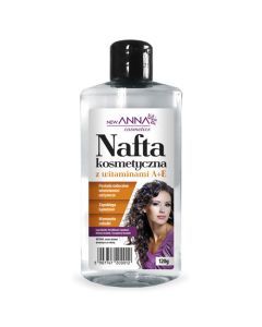 New Anna Cosmetics, nafta kosmetyczna, płyn z witaminą A+E, 100 ml