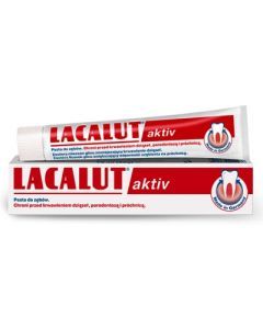 Lacalut aktiv, pasta do zębów, 75 ml