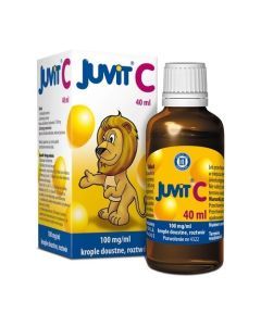 Juvit C, 100 mg/ml, krople doustne, 40 ml