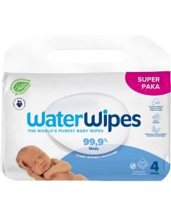 WaterWipes™ BIO chusteczki nawilżane dla noworodków i niemowląt 240 sztuk