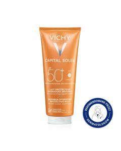 Vichy Ideal Soleil, ochronne mleczko do twarzy i ciała, SPF 50+, 300 ml