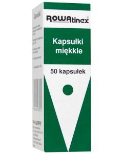 Rowatinex, kaps.miekkie, 50 szt