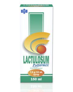 Lactulosum Polfarmex, (7,5 g/15 ml), syrop, 150 ml