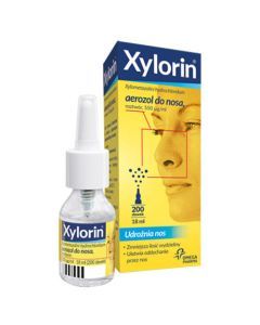 Xylorin, 0,55 mg/ml, aerozol do nosa, 18 ml