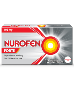 Nurofen Forte, 400 mg, tabletki powlekane, 12 szt.