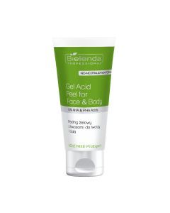 IS ACNE FREE ProExpert, Peeling żelowy do twarzy i ciała z kwasami, 150ml