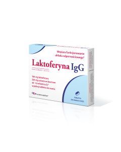 Laktoferyna IgG, tabletki do ssania, 15 szt.