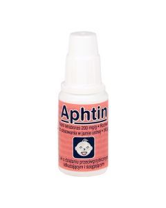 Aphtin, 200 mg/g, płyn do stosowania w jamie ustnej, 10 g