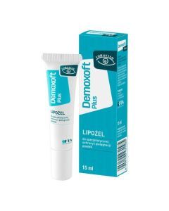 Demoxoft Plus, lipożel do specjalistycznej ochrony i pielęgnacji powiek, 15 ml