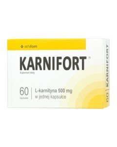 Karnifort, kapsułki twarde, 60 szt.