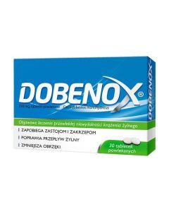Dobenox, 250 mg, tabletki powlekane, 30 szt.