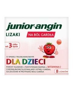 Junior Angin, lizaki, 8 szt.