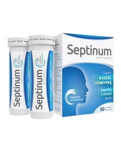 Septinum, tabletki do ssania na kaszel i chrypkę, 30 szt.