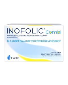 Inofolic combi, kapsułki żelatynowe miękkie, 60 szt.