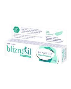 Bliznasil, żel do leczenia blizn, hypoalergiczny, 15 g