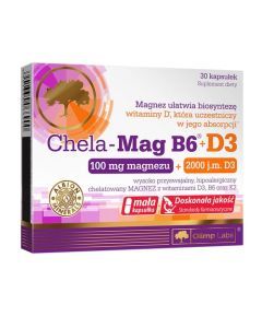 Olimp Chela-Mag B6+D3, kapsułki, 30 szt.