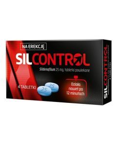 Silcontrol, 25 mg, tabletki powlekane, 4 szt.