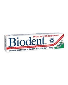 Biodent, pasta do zębów przeciw paradontozie, 75g