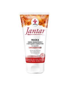 Jantar Medica, maska-zabieg rekonstrukcji do włosów zniszczonych, 200 ml