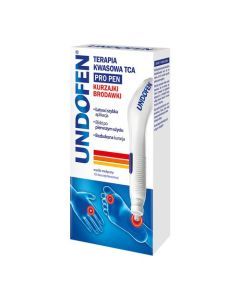 Undofen Pro Pen Terapia Kwasowa TCA kurzajki i brodawki, żel, 1 aplikator