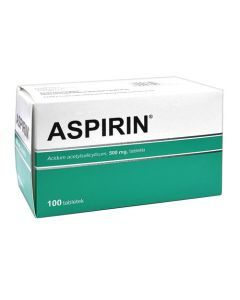 Aspirin, 500 mg, tabl.,(i.row),InPh,Litwa, 100 szt