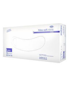 Peha-Soft Nitrile Fino, rękawice bezpudrowe, diagnostyczne, rozmiar L, 150 szt.