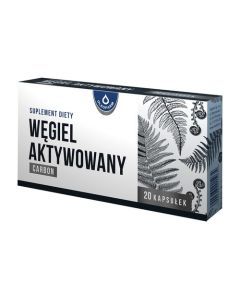 Węgiel aktywowany carbon, kapsułki, 20 szt.