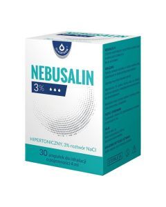 Nebusalin 3%, roztwór do inhalacji, 4 ml, 30 ampułek